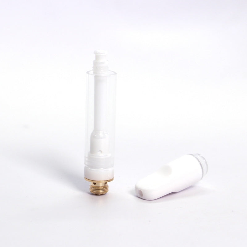 Premium CH4 (AVD) Empty Zirconia Ceramic Vape Pen Cartridge - Hand Press (0.5ml/1.0ml)