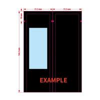 Matte Black Mylar Bag for Disposable Vape Pen Packaging