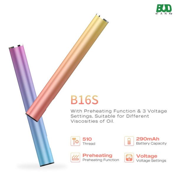 510 Battery Wholesale Variable Temperature - B16S (2.6V, 3.0V, 3.4V)