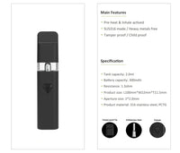Blink – Affordable 2ml Disposable Vape Pen for Oils