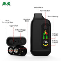 black dual cart battery for large cartridge