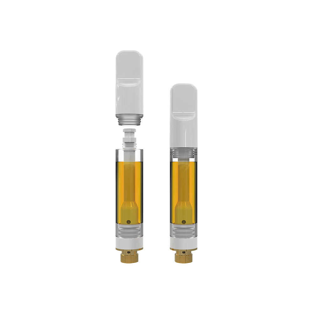 Premium CH4 (AVD) Empty Zirconia Ceramic Vape Pen Cartridge - Hand Press (0.5ml/1.0ml)