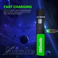 Niche - 1ml/2ml Disposable Vape Pen Ceramic Core Pre-Heat
