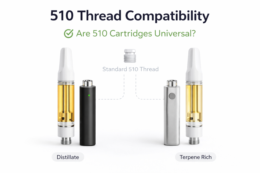 510 Thread Compatibility: Are 510 Cartridges Universal? | Empty Carts