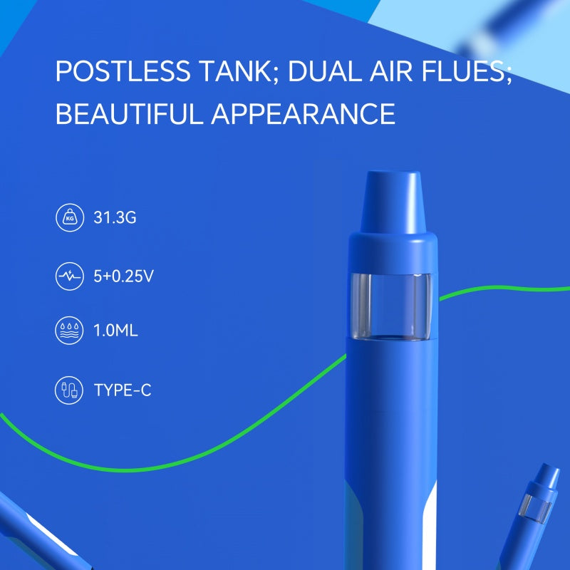 ECO - 1ml Disposable and Cartridge 510 thread battery included