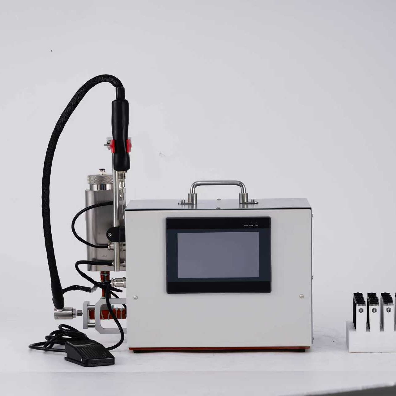 Semi-Auto Vape Cartridge Filling Machine | High-Precision Oil Cartridge Filler | BUDTANK Semi-Auto Vape Cartridge Filling Machine | High-Precision Oil Cartridge Filler | BUDTANK