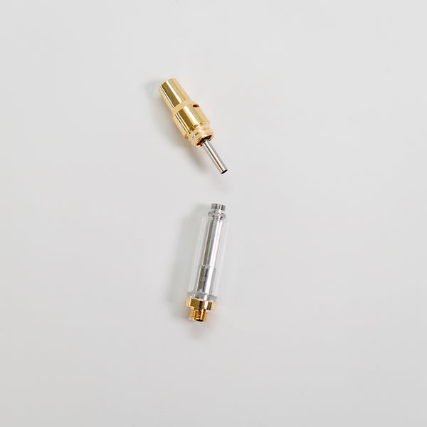 V-15 Ceramic core Gold 510 Vape Cartridge Screw on