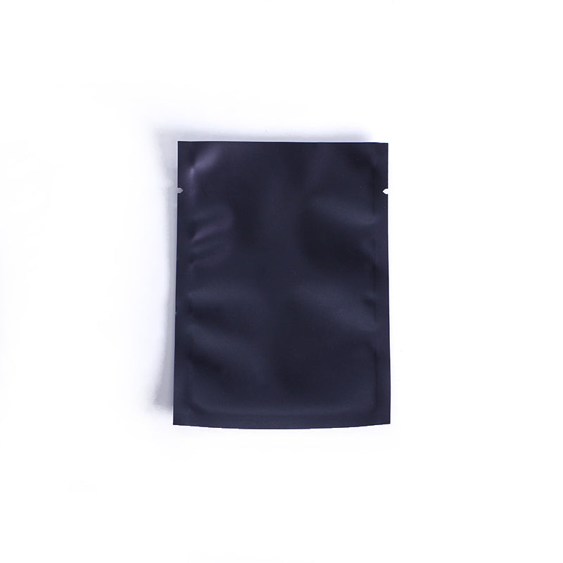 Blank Black Disposable Vape Mylar Bags – Smell Proof, No Logo