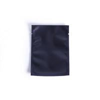 Blank Black Disposable Vape Mylar Bags – Smell Proof, No Logo