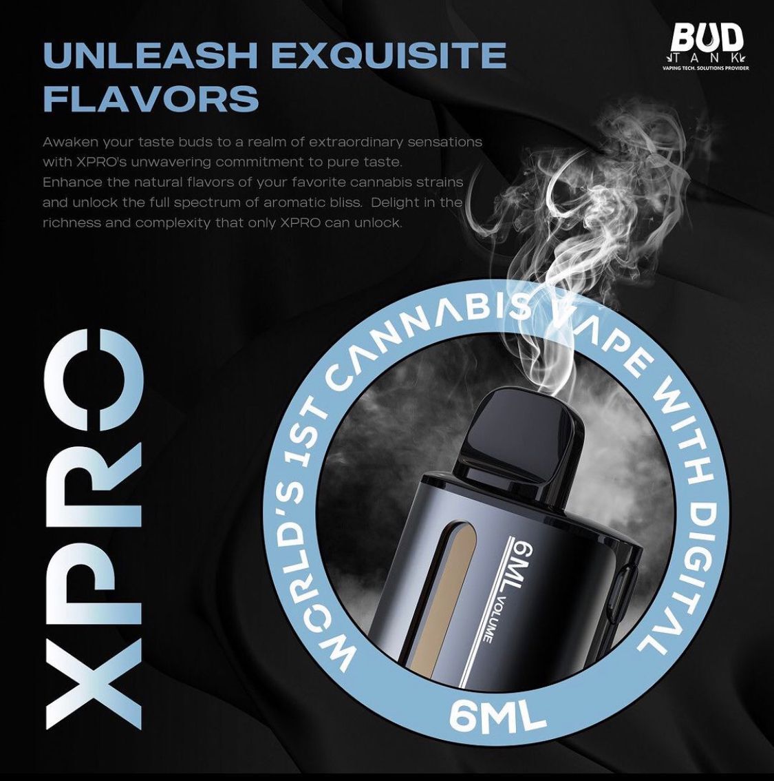 Xpro 6ml Empty Disposable Vape Pen Variable Temp Setting | BUDTANK Xpro 6ml Empty Disposable Vape Pen Variable Temp Setting | BUDTANK
