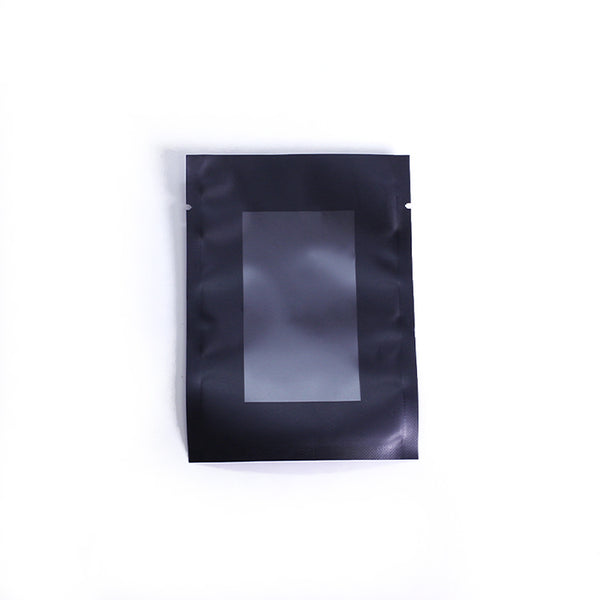 Blank Black Disposable Vape Mylar Bags – Smell Proof, No Logo