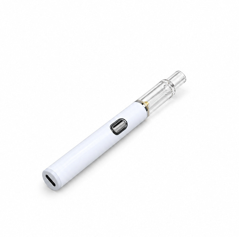 Glasso reusable oil vape pen with all-glass cartridge for cannabis oil