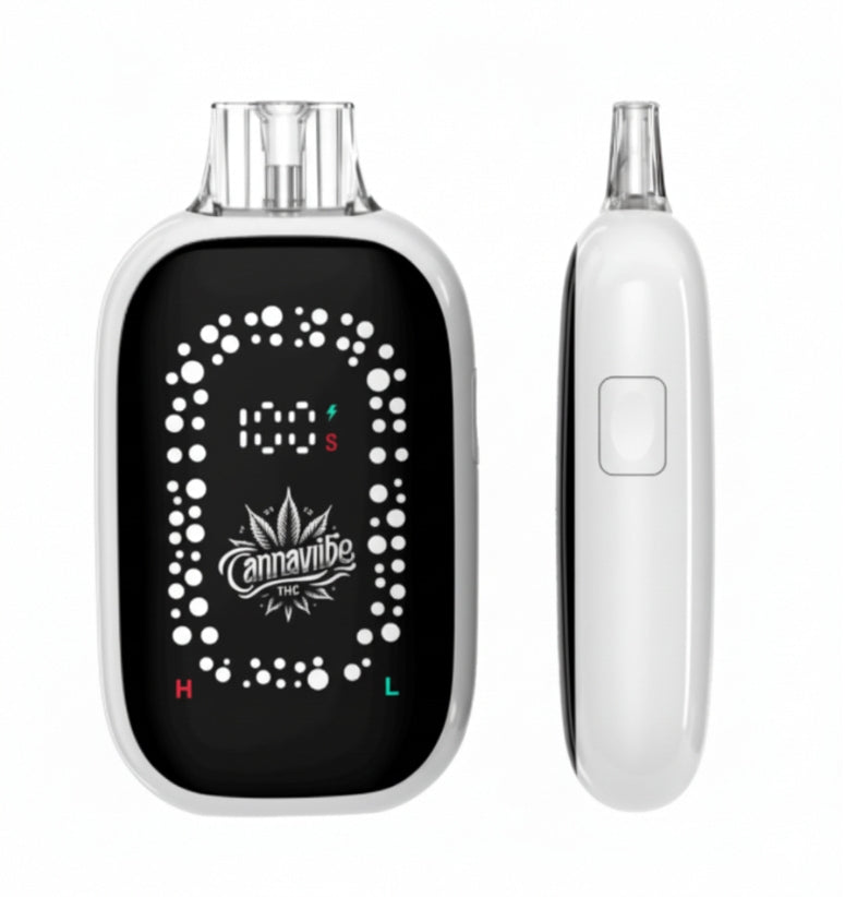 Cannavibe - Smart Display 2ml AIO | Branded Logo | Retail-Ready Packaging