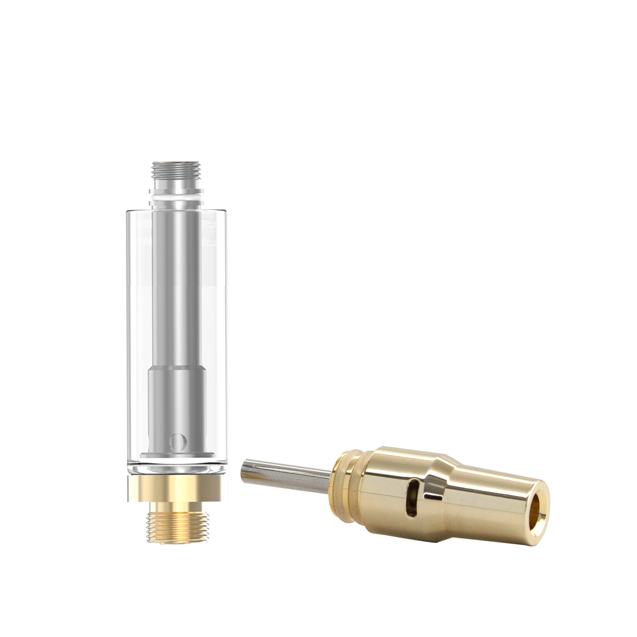 V-15 Ceramic core Gold 510 Vape Cartridge Screw on 1ml - Final Stock Sale!